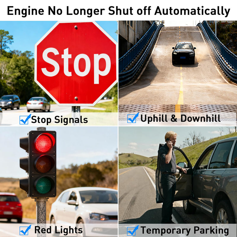 Auto Start Stop Eliminator Fit for Ford Bronco 2021 2022 2023 2024 2025 Plug & Play, Easy Install Autostop Eliminator Engine Upgrade Bronco Accessories