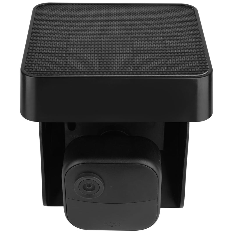 Uogw Solar Panel Charging Mount Compatible with Blink Outdoor 4 (4th Gen)/Blink Outdoor XT3/XT2/XT Camera,IP67 Weatherproof,Internal 3300mAh Battery Continuously for 365 Days-Upgrade Adjustment Angle