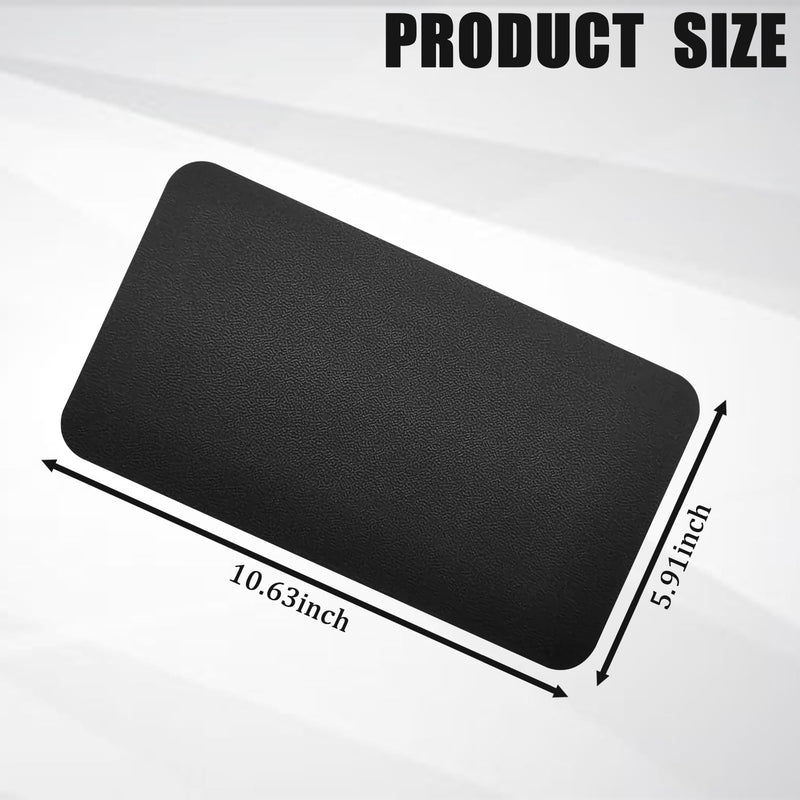 [AUSTRALIA] - Car Dashboard Anti-Slip Mat, Car Dashboard Accessories Multifunctional Non-Slip Rubber Pad, 10.6"×5.9" Adhesive Sticky Dashboard Gripping Mat for Cell Phones, Sunglasses(Leather Texture) Leather Texture 