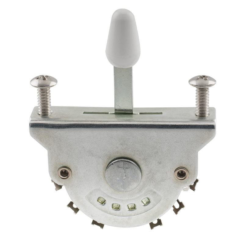 Musiclily Pro 4-Pole 3-Way Pickup Selector Blade Switch Lever Switch for Strat Tele Style Electric Guitar 3-way 4-pole