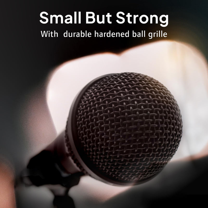 CAROL GS-56 XLR Vocal Microphone for Presentations & Public Speaking – Dynamic Cardioid Mic for Teaching & Seminars. Pro-Tuned for Natural Sound, Includes Mic, XLR to 1/4" Cable & Switch