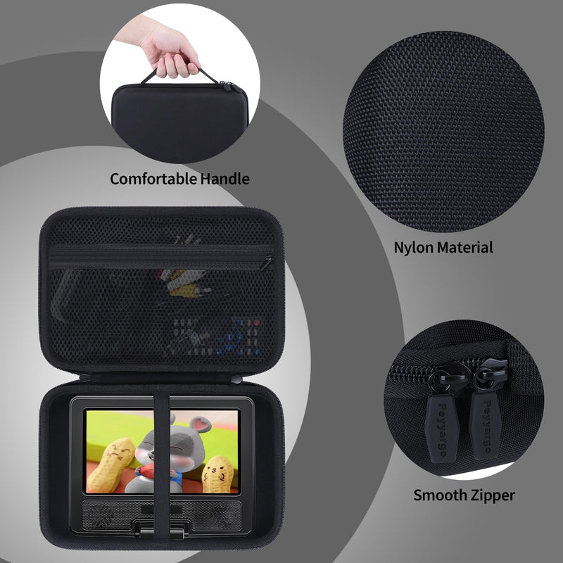 [AUSTRALIA] - DVD Player Case Compatible with 9.5" | 10.5" YOTON/POFOTO/WONNIE/PJGCWB Portable DVD Player (Black) Black 