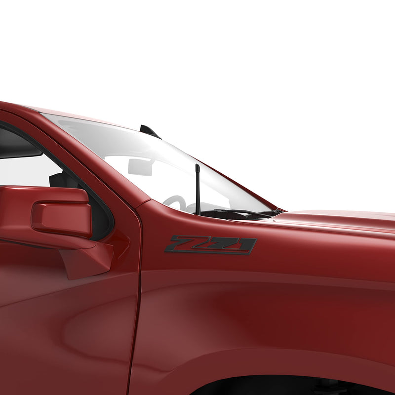 [AUSTRALIA] - RYDONAIR Short Antenna Compatible with Chevy Silverado & GMC Sierra Trucks All Model Years, Internal Copper Coil for Enhanced Reception, Car Wash Proof, 7 inches Rubber Antenna Replacement Chevy Silverado & GMC Sierra/Denali all years model 