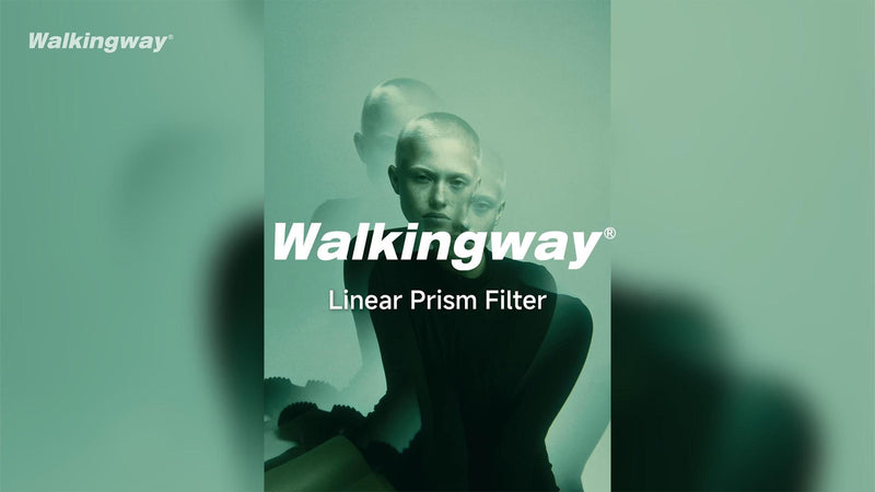 Walking Way Linear Lens Filter 62mm Creates Repetitive Refraction Effect