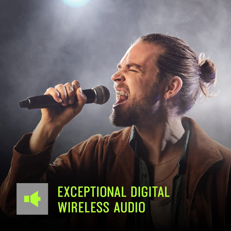 Shure GLX-D+ Dual Band Dual Band Omnidirectional 45-degree Antenna (2.4 and 5.8GHz), for use with GLXD+ Dual Band Digital Wireless Systems - Compatible with GLXD4R+ and GLXD+FM (UA8-2.4-5.8)