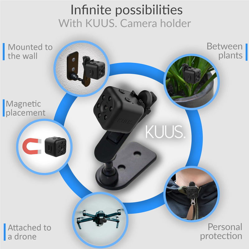 [AUSTRALIA] - C1 Hidden Camera with audio/video. Mini Camera, Small Camera. Spy Hidden Cameras for Home Indoor Use. Spy Cam with Night Vision and Motion Detection | Only 0.9 inch! | includes 32GB TF card! | NO APP! 
