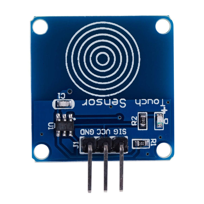 [AUSTRALIA] - Hailege 10pcs TTP223B Capacitive Touch Switch Module Touch Sensor Switch Digital Capacitive Touch Sensor Switch DC 2~5.5V Raspberry Pi 