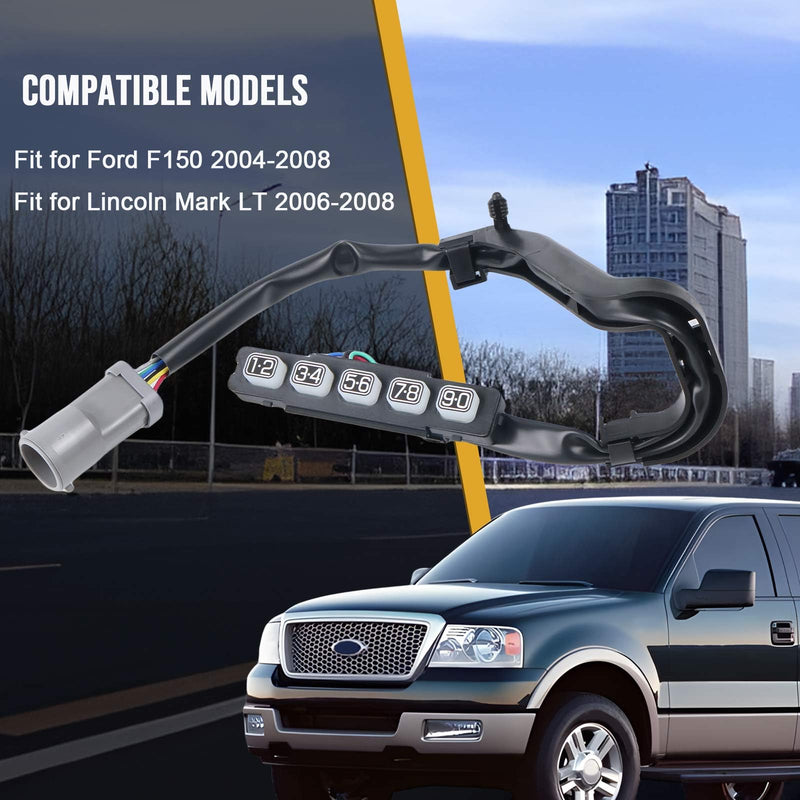 4L3Z-14A626-AAA Keyless Entry Wired Keypad Door Lock Actuator | Compatible with Ford F150 2004-2008, for Lincoln Mark LT 2006-2008, Replace# 4L3Z14A626AAA, Front Left Driver Side for Ford F150 Lincoln Mark LT 2004-2008