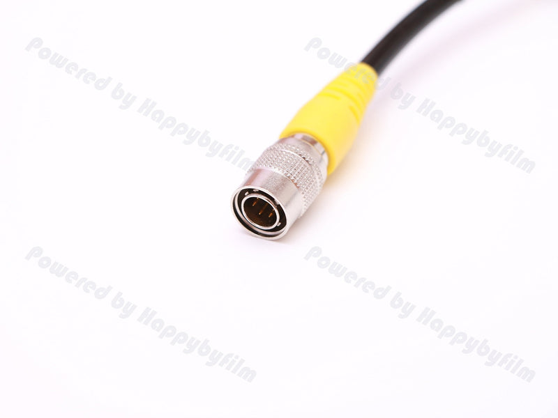 Data Cable DB9 COM to Male 6pin Hirose Plug Coiled Data Cable Strechable Wire Data Collactor Cord for SOKKIA,TOPCON Total Stations, TDS/Trimble, Carlson, Sokkia, XYZ, SMI Data Collecator