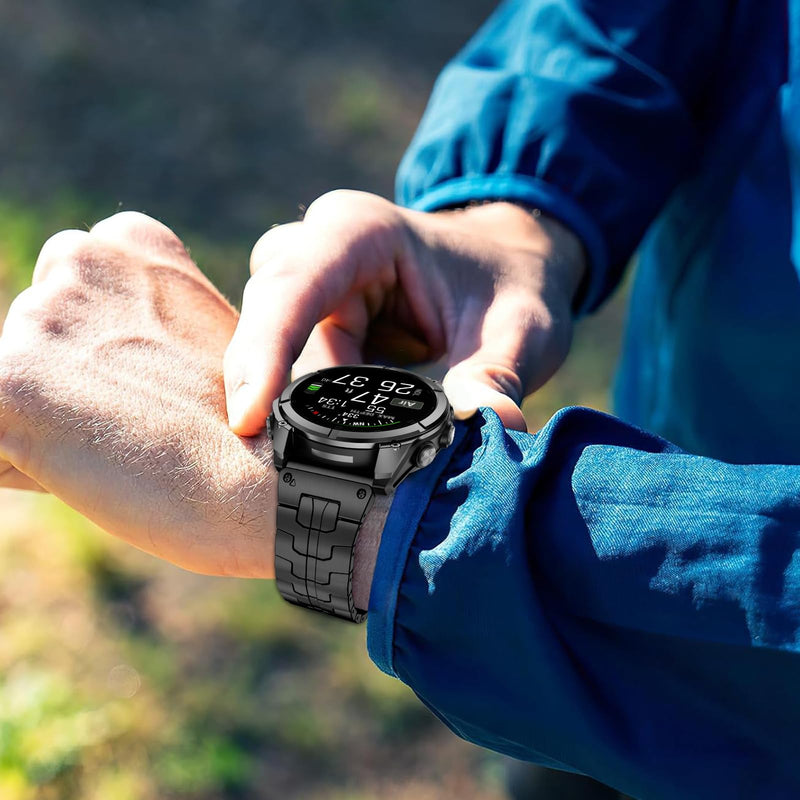 26mm Quickfit Watch Bands Compatible with Garmin Enduro 3 2/Fenix 8 51mm/Fenix 7X pro/7X/6X Pro/6X/5X Plus/5X/3 HR/Tactix 8 AMOLED-51mm/Descent Mk3i-51mm/Mk2i/Mk2/tactix 7 Pro