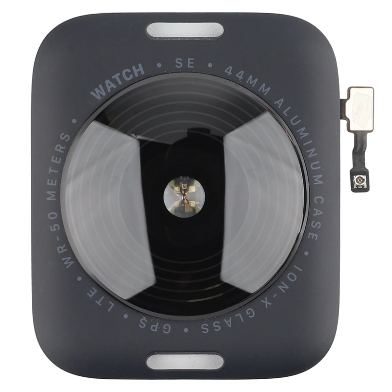 Back Cover Glass Heart Rate Part Connector Compatible with Apple Watch SE (2022) 44MM Model A2722, A2723, A2724, A2727 (Cellular/LTE+GPS) with Tools