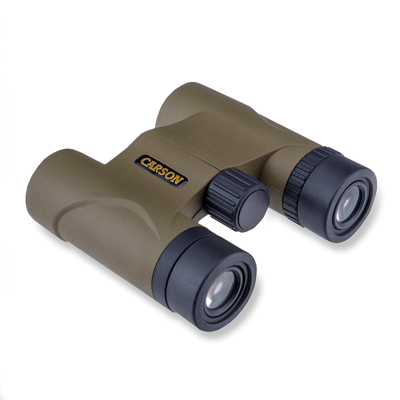 Carson Stinger 8x22mm Compact and Lightweight Binoculars for Travel, Bird Watching, Nature Viewing, Safari's, Concerts and Sporting Events (HW-822),Olive Green