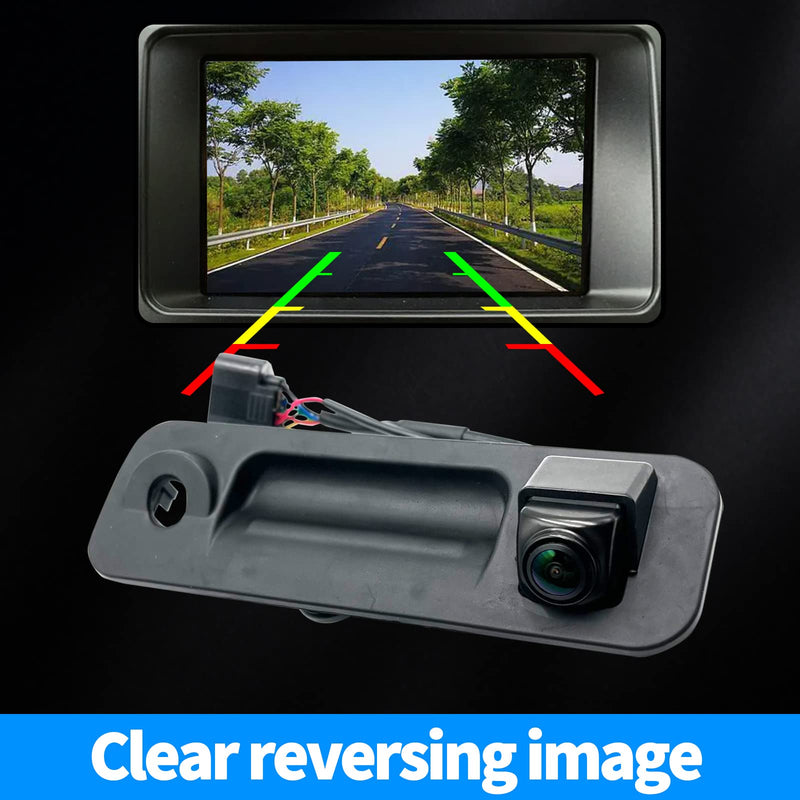 Rear View Backup Camera Trunk Reverse Parking Cameras for Hyundai Sonata 2015-2017 Back Up Camera Replaces 95760-E6201 95760-C2101