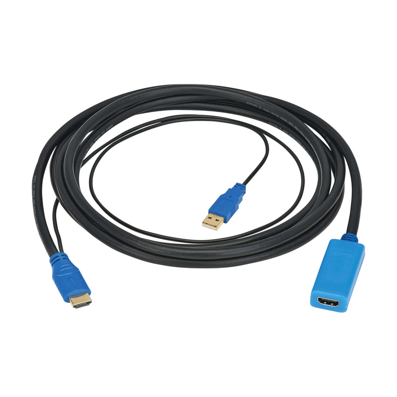 TRIPP LITE Series 10-Foot 8K HDMI Extension Cable Male-to-Female Adapter with Active Signal Booster/Repeater (M/F), 10ft / 3.1m, 8K@60Hz, HDR, 4:4:4, HDCP 2.3, 3-Year Warranty (P569-A10-MF-8K6) 10 Feet / 3.1 Meters