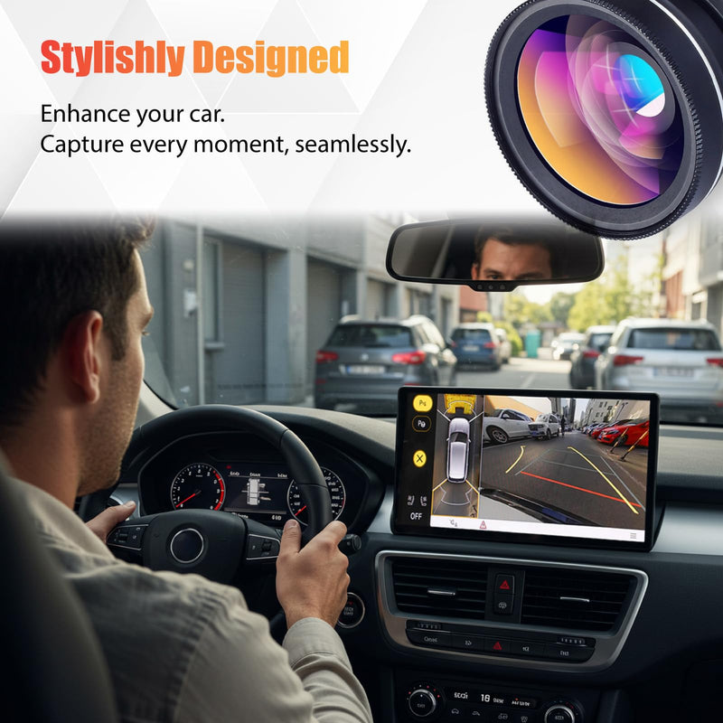 Rear View Backup Camera | Compatible with Ford Escape 2013 2014 2015 2016 2017, Replaces EV4T19G490CA
