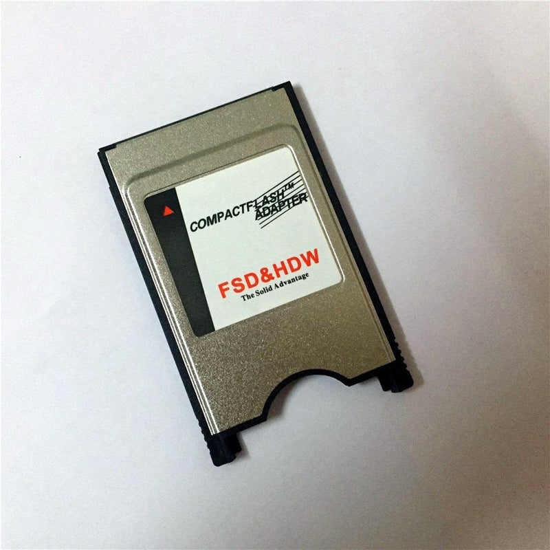 New Compactflash Card to PC Card Adapter Notebook Laptop PCMCIA Compact Flash Memory Card Reader CNC