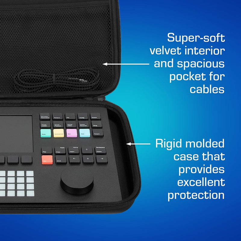 ANALOG CASES Polyend Synth/Tracker+ / Play Case - Custom-Fitted Compact GLIDE Case for Travel