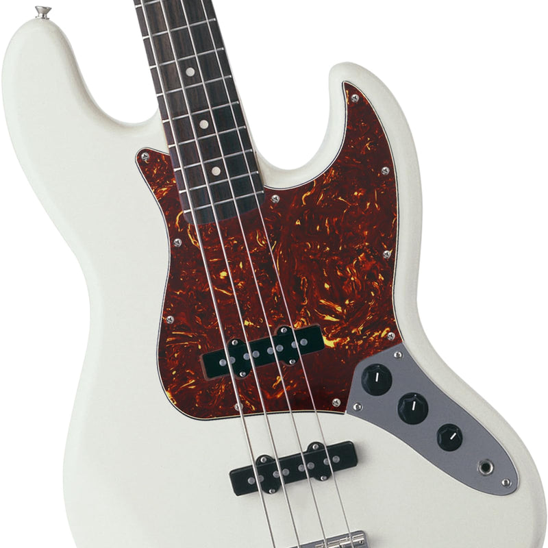 [AUSTRALIA] - 10-Hole J Bass Pickguard for Fender American/Mexican-Made Standard Jazz Bass | Multiple Color Options - Retro Turtle 