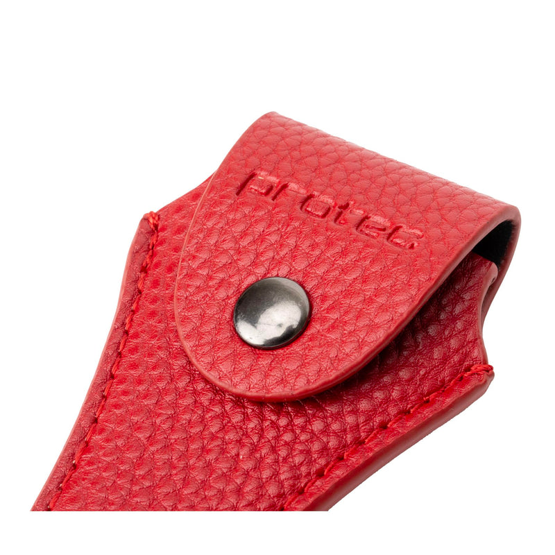 [AUSTRALIA] - Protec French Horn Leatherette Mouthpiece Pocket Pouch, Red, Model A130RX 