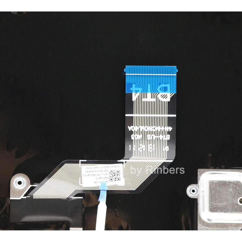 Laptop Palmrest Upper Case with US Keyboard and Touchpad Assembly Replacement for Lenovo Chromebook 11 300e 2nd Gen AST 82CE 5CB0Z21541 (No Webcam Hole) 82CE Upper Case Assembly No Webcam Hole