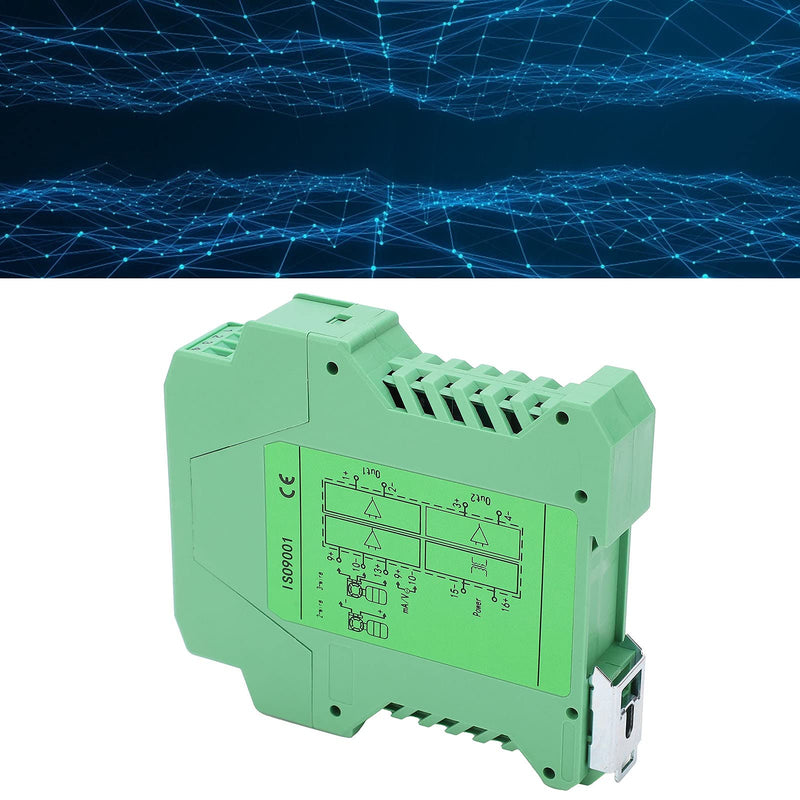 Current Signal Conditioner, 0-10V to 0-10V Highly Reliable Signal Isolator for 2- or 3-Wire Transmitter