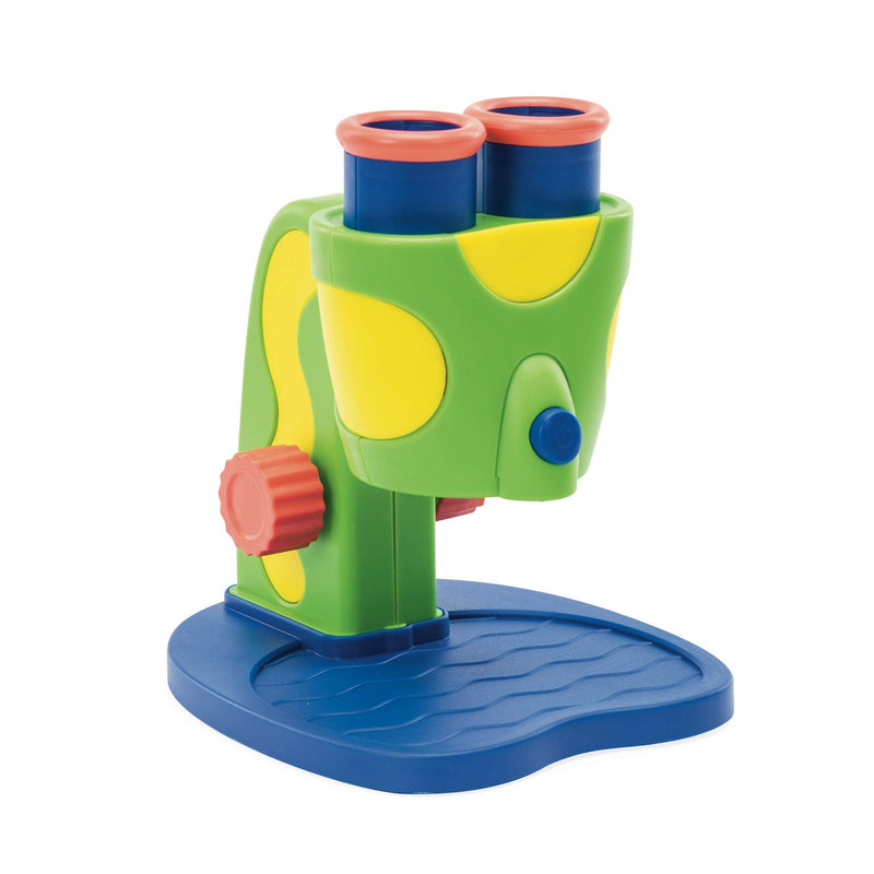 Educational Insights GeoSafari My First Microscope - STEM Toys for Kids, Toddler Learning Toys, Kids Microscope with Prepared Slides, Science Set for Boys and Girls Ages 3+ Blue