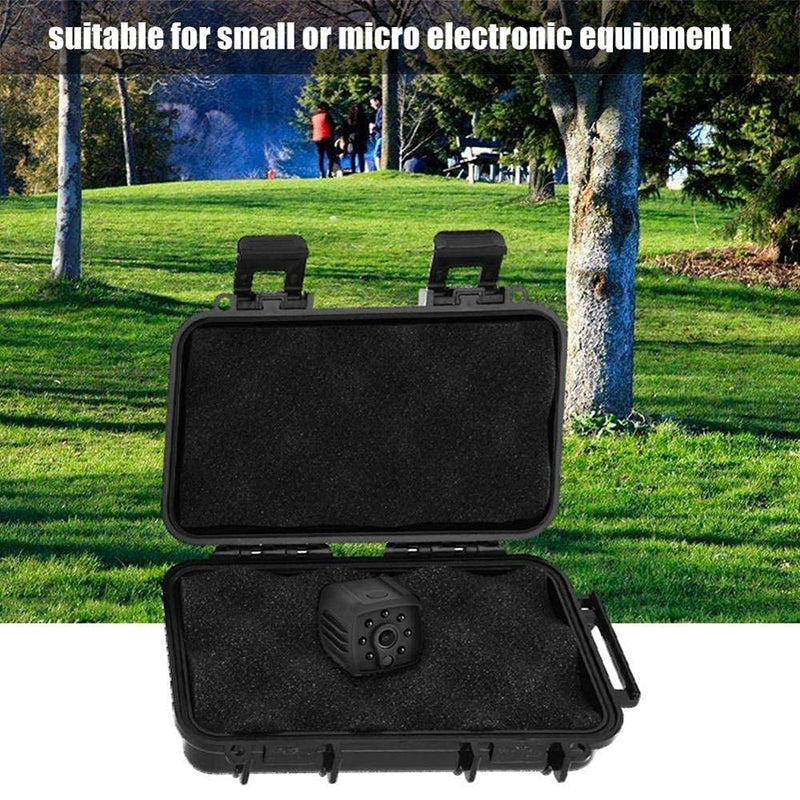 Eboxer 3 Sizes Protective Waterproof Case, Outdoor Shockproof Storage Case, with Sponge, for Loading Smartphone Hard Drive, and Other Small Electronic Devices B 7.5x4.7x2.0in
