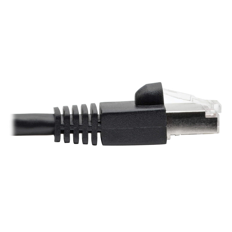 Tripp Lite Cat6a 10G Ethernet Cable, Snagless Molded STP Network Patch Cable (RJ45 M/M), Black, 35 Feet / 10.6 Meters, Manufacturer's Warranty (N262-035-BK)