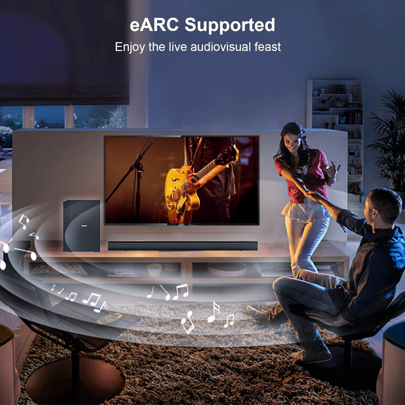 8K Fiber Optic HDMI Cable 50 ft, 48Gbps Ultra High-Speed HDMI 2.1 Cable 8K@60Hz 4K@120Hz Dynamic HDR/eARC/HDCP 2.3, Directional HDMI Cord Compatible with Game Console PS5 Xbox Series X/Blu-ray/TV etc