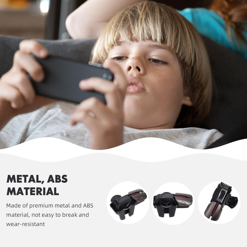 1 Pair Mobile Game Triggers Professional Gaming Controllers for iOS Sensitive Aim & Fire Joysticks for Mobile Gaming