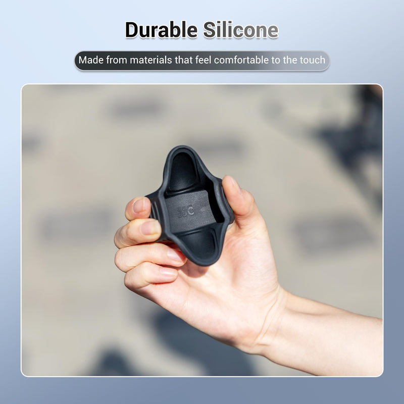 [AUSTRALIA] - JJC Lens Cover for DJI Osmo 360, Silicone Cover Compatible with Osmo360 LensProtector, Protective Rubber Cap Protect Front & Rear Lens from Crack Bumps Dust Scratch When Not Using Large-Compatible with Lens Guard 