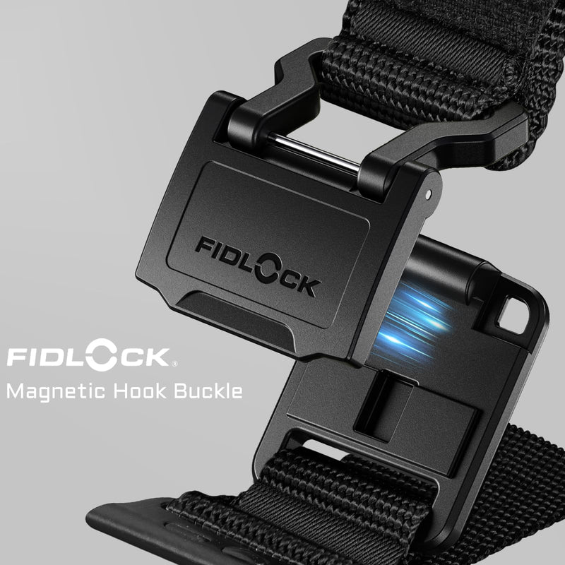 Bandletic Fidlock Magnetic Nylon Bands Compatible with Apple Watch