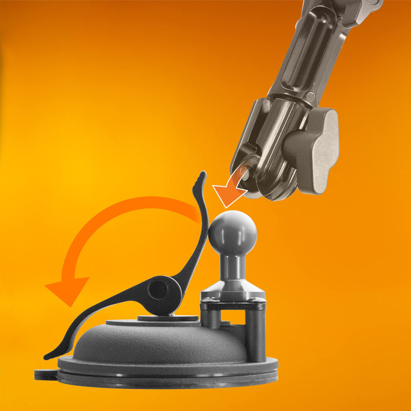 iBOLT 20mm Metal Suction Cup Mount
