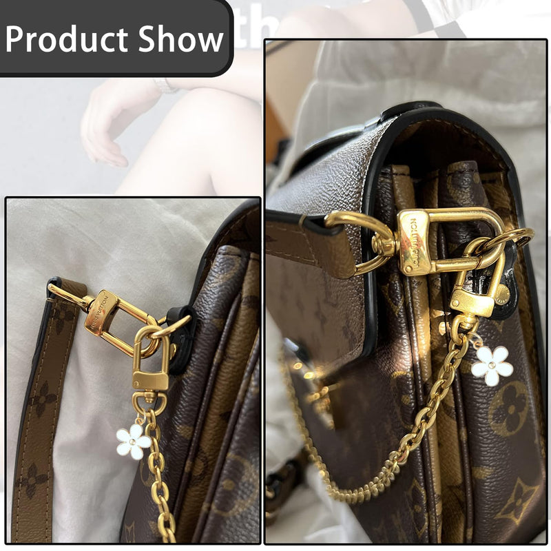 Beaded Phone Charm Strap Phone Wrist Strap Handmade Cellphone Lanyard with Tether Tab Wristlet Bracelet Phone Chain Strap Golden Metal