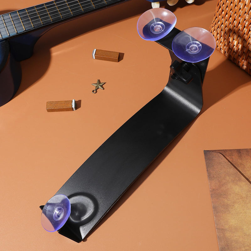 FOMIYES Guitar Support Adjustable Rest Guitar Balance Support Classical Guitar Support Foot Stool, Ergonomic Design Suitable for Classical and Acoustic Guitars, Classical Guitar Leg Rest Black