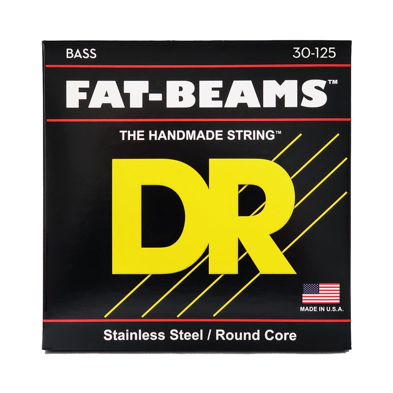 DR Strings FAT-BEAM Bass Guitar Strings (FB6-30) 6-String(30-125)