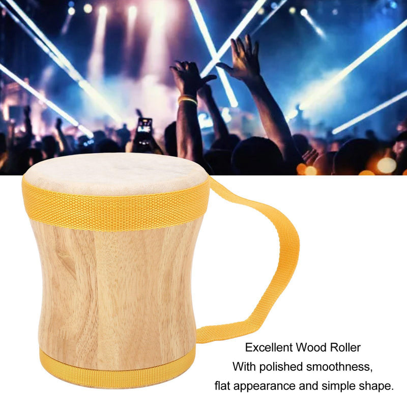 Hand Drum, Bongos For Adults Sheepskin Drum Top Hand Drums For Adults with Stick For Performances, Parties and Music Festivals (Yellow)