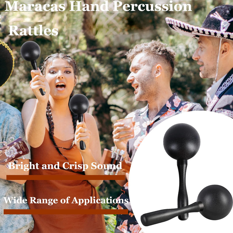 [AUSTRALIA] - 8 Pcs Tambourines for Adults Metal Jingles Half Moon Tambourine, Foot Tambourine, Wood Rhythm Sticks，Egg Shakers, Sand Hammer, Hand Percussion Instrument Set for Party, KTV 