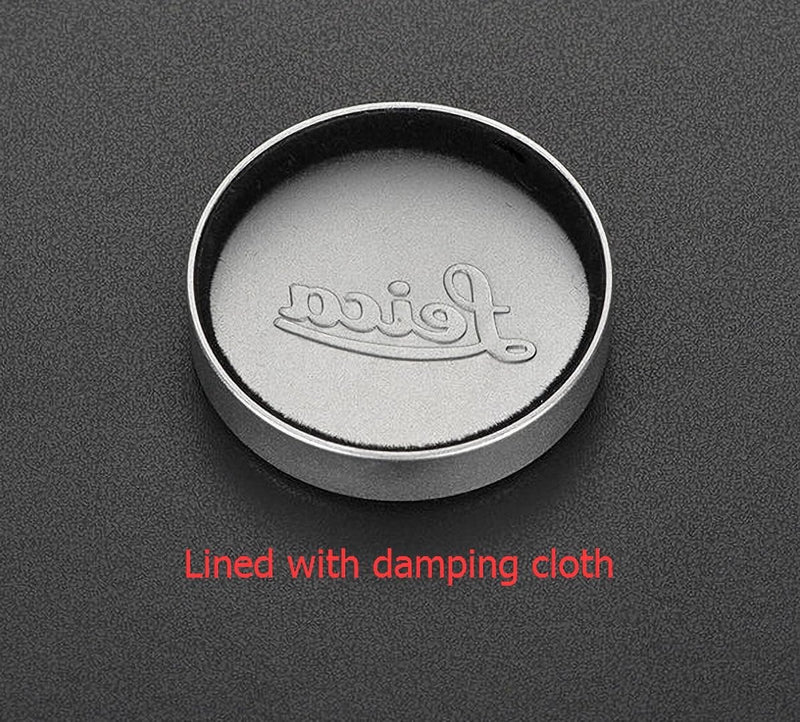 [AUSTRALIA] - Qs-C Metal Silver Lens Cap Front Cover Compatible with Leica L39 E39 Caliber Lens Voigtlander Zeiss Summicron Summaron Summilux Elmar Elmarit Jupiter, Internal Diameter 42mm(1.65in) (Silver) 