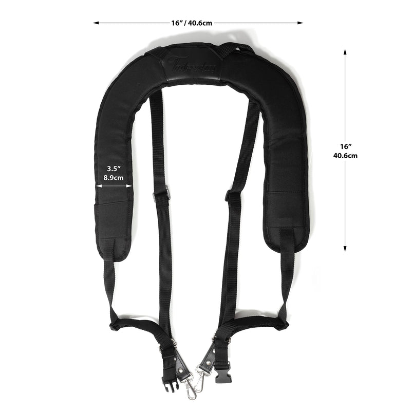 [AUSTRALIA] - Djembe Drum Shoulder Strap - Adjustable Instrument Harness - Including a Djembe Belt Holder 
