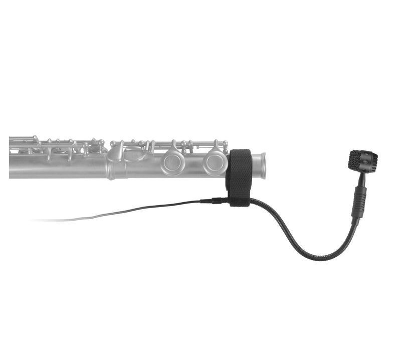 HEIMU Clip On Instrument Condenser Microphone + Universal Clip (for Flute) for Flute