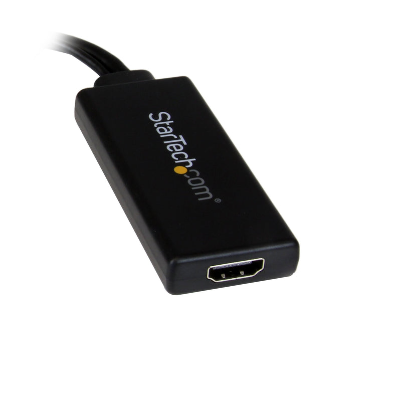 StarTech.com VGA to HDMI Adapter & 6ft (2m) Cable - 4K High Speed With Ethernet - UHD 30Hz Video - 1.4 Standard - Ultra HD Monitors, Projectors, TVs & Displays - Black