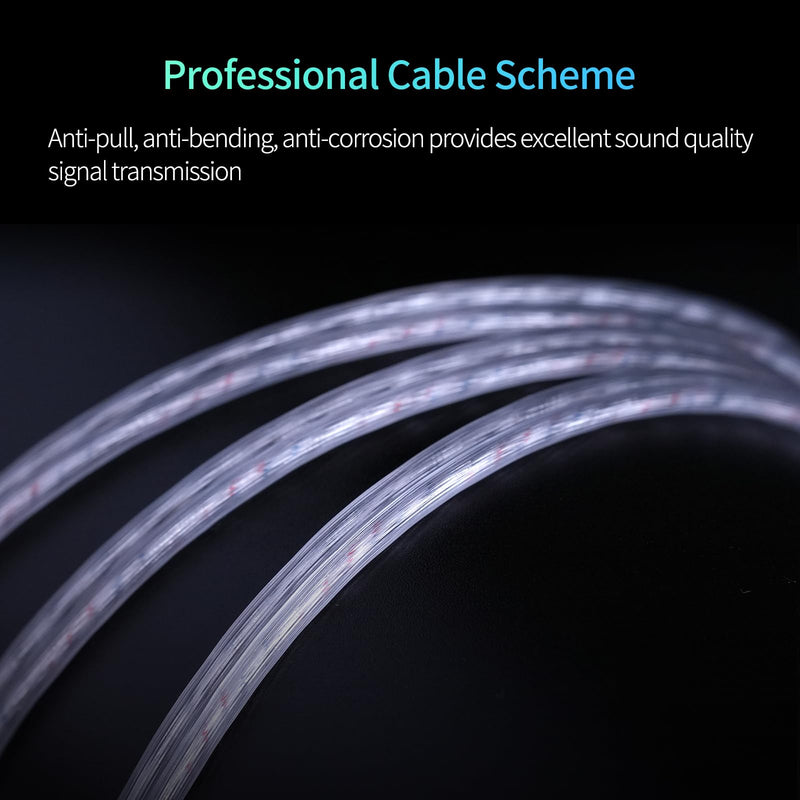 KZ ZS10 Pro 5-Driver in-Ear Earphones, Glare Gold | HiFi Musician Monitor IEM, 4BA+1DD in-Ear Earbuds, Detachable 2-Pin Cable, Noise-Isolating Headphones, Wired Stage Headset Without MIC