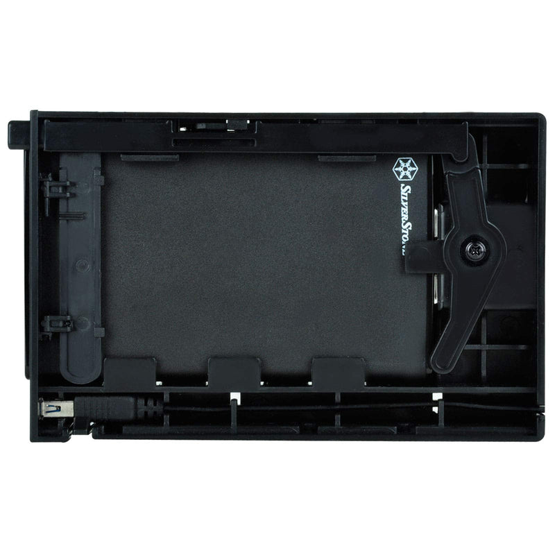 Silverstone Tek 2.5-Inch USB 3.0 HDD/SDD Enclosure with 3.5-Inch Hot-Swap Drive Bay (MS06)