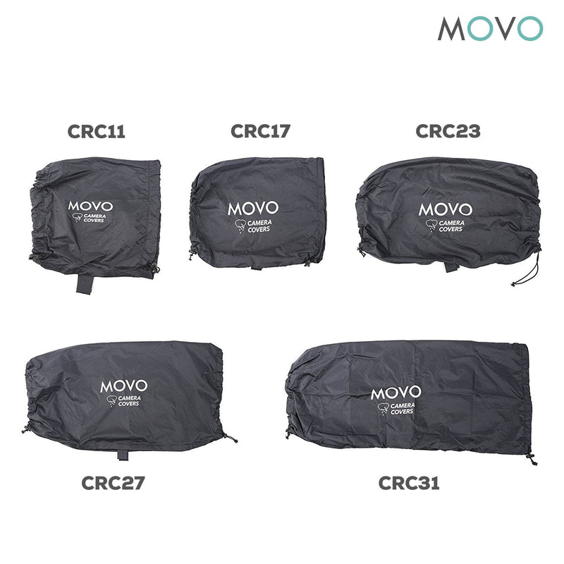 Movo CRC17 Storm Raincover Protector for DSLR Cameras, Lenses, Photographic Equipment (Small Size: 17 x 14.5)
