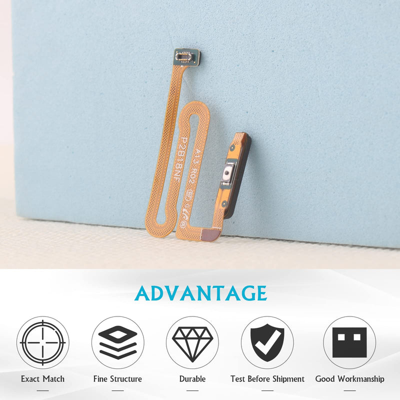 Fingerprint Sensor Flex Cable Replacement for Samsung Galaxy A13 5G SM-A136U Power On Off Button Flex Cable with Tools