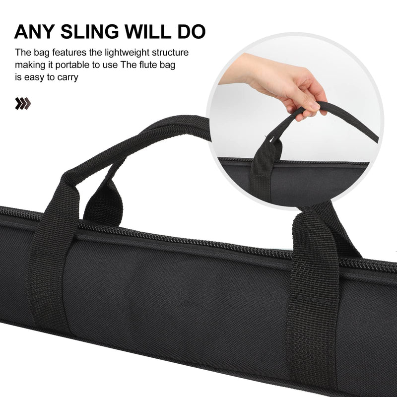 [AUSTRALIA] - SUPVOX American Flute Flute Storage Bag Lightweight Flute Storage Case Flute Organizer Flute Carrying Pouch Trumpet Case 