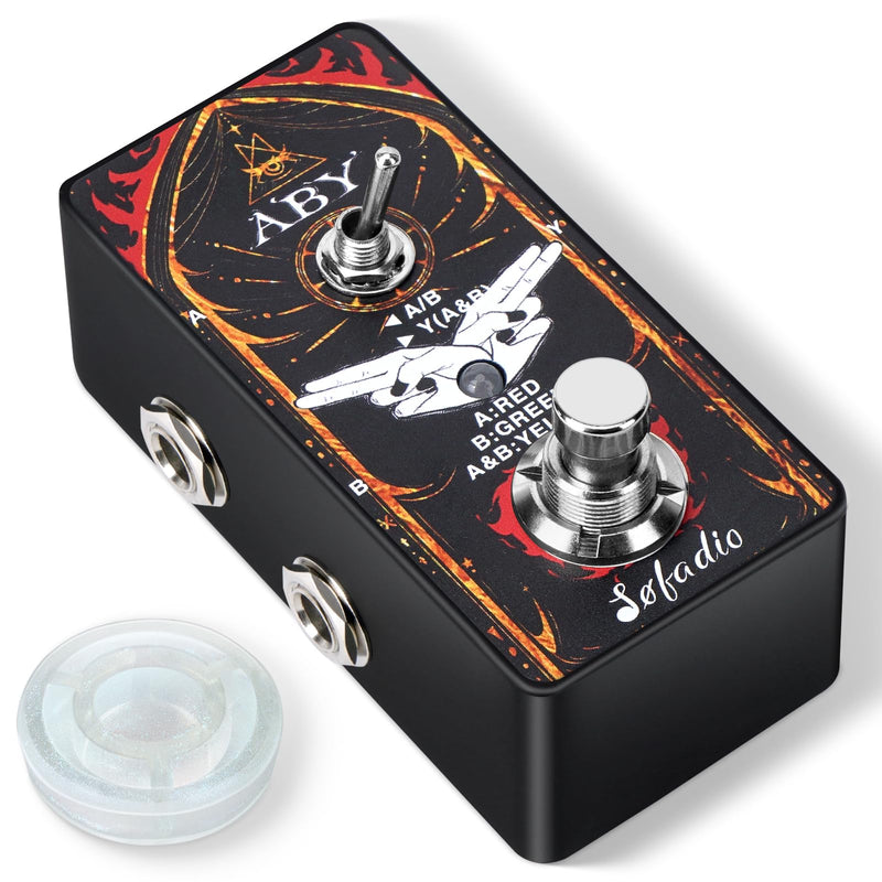 ABY Box Line Selector AB Switch Mini Guitar Effect Pedal True Bypass (ABY) ABY