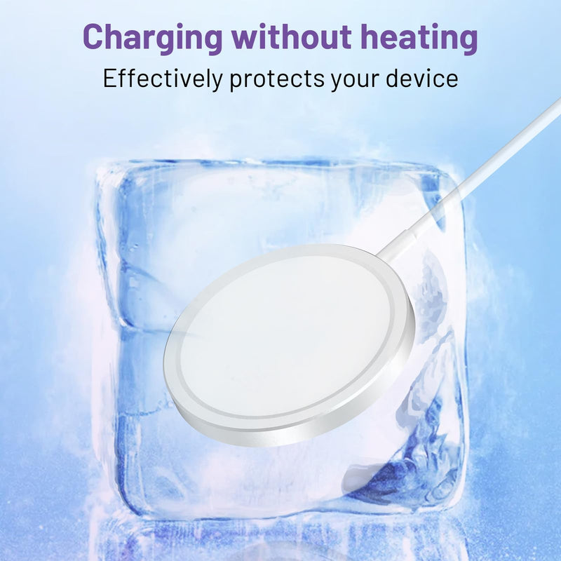 Wireless Charging Dock Metal Aluminum alloy Metarial for Yoto Player 3, Includes 4.9 Ft USB-C Cable & Charging Adapter Block, Power Dock Compatible with Yoto 3rd Gen Player for Home Travel Use