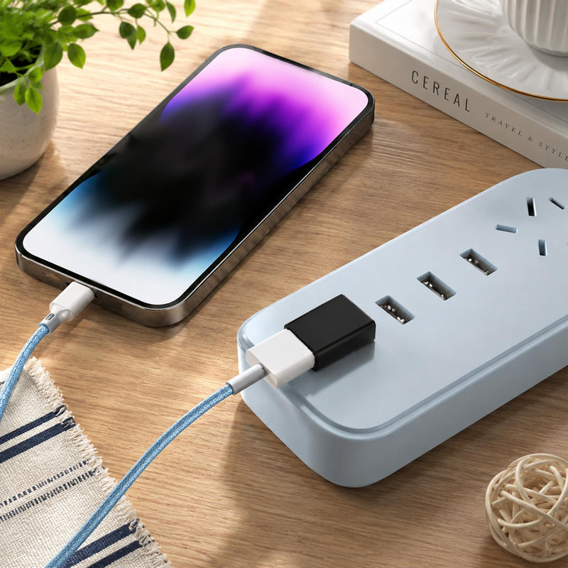 2pcs 90 Degree USB 3.0 Adapter, USB A Male to Female Converter Extender | 90 Degree Up and Down L Shape, Support Charge Data Sync PC Laptop Charger Power Bank Mouse Keyboard